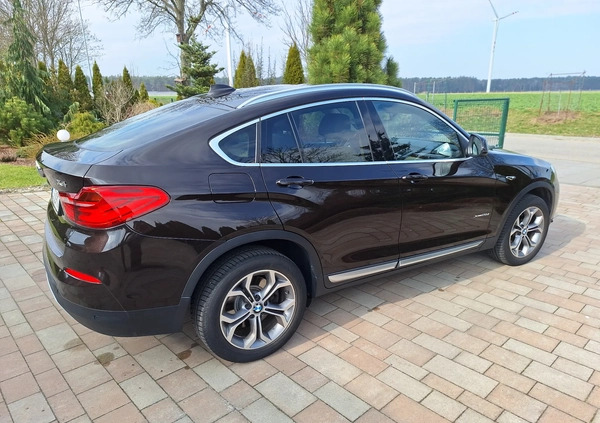 BMW X4 cena 89900 przebieg: 154655, rok produkcji 2015 z Stepnica małe 67